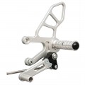 WOODCRAFT Aprilia RSV4 / Tuono V4 (2017+) Full Rearsets Clear Anodized - STD Shift WOODCRAFT Aprilia RSV4 / Tuono V4 (2017+) Full Rearsets Clear Anodized - STD Shift
